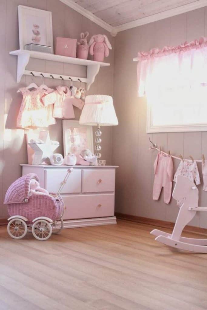 Pink Baby nursery