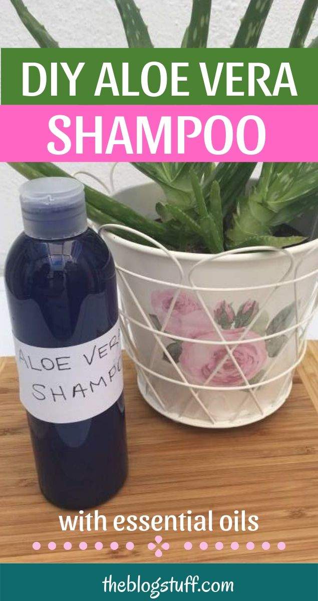 homemade aloe vera shampoo