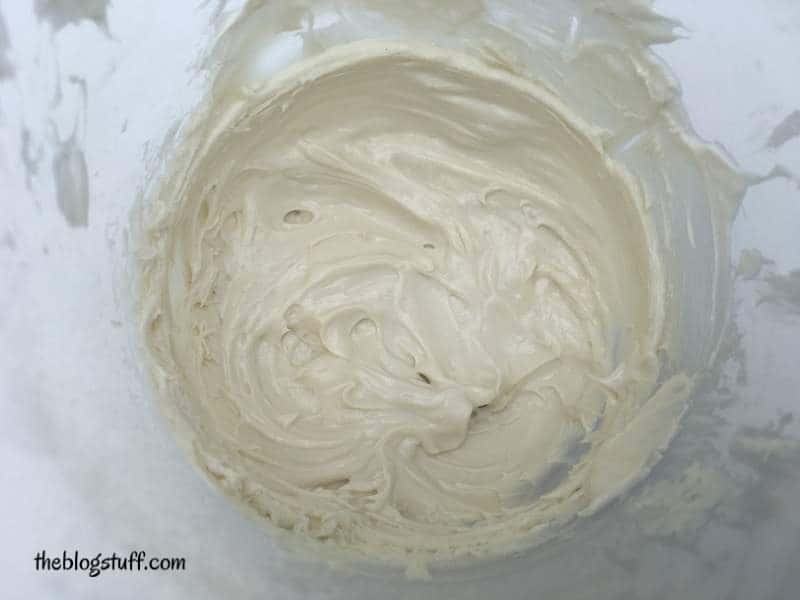 Homemade face cream with whipped Shea butter and essential oils