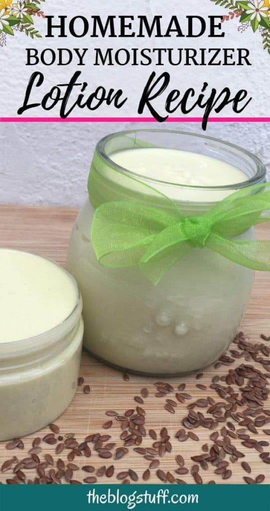 diy body moisturizer lotion recipe