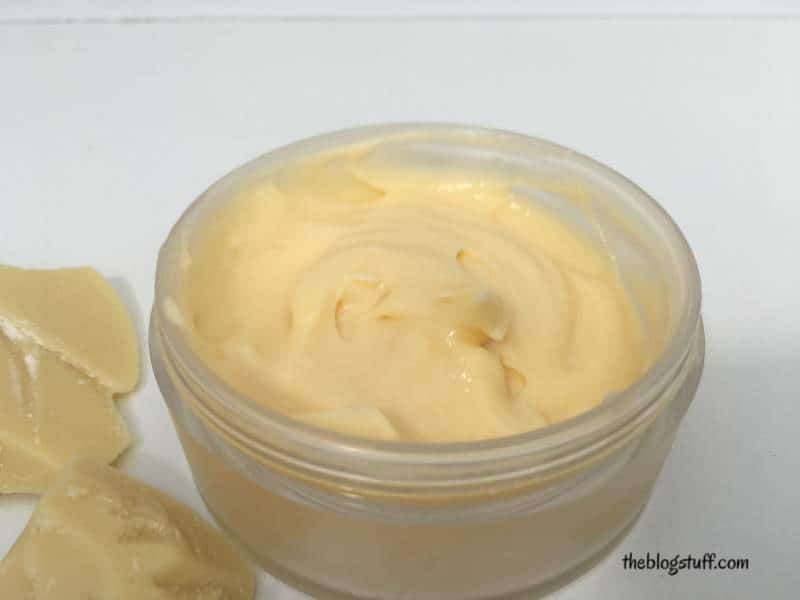 Homemade anti-aging face cream recipe with cocoa butter