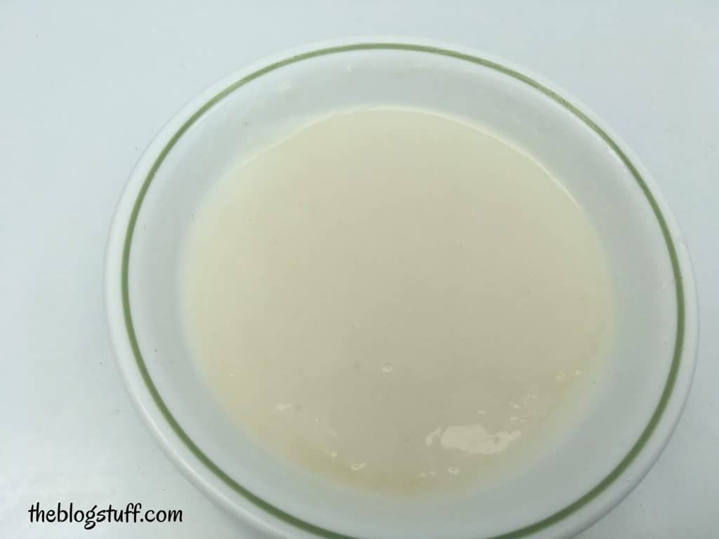 Strained boiled rice in a bowl