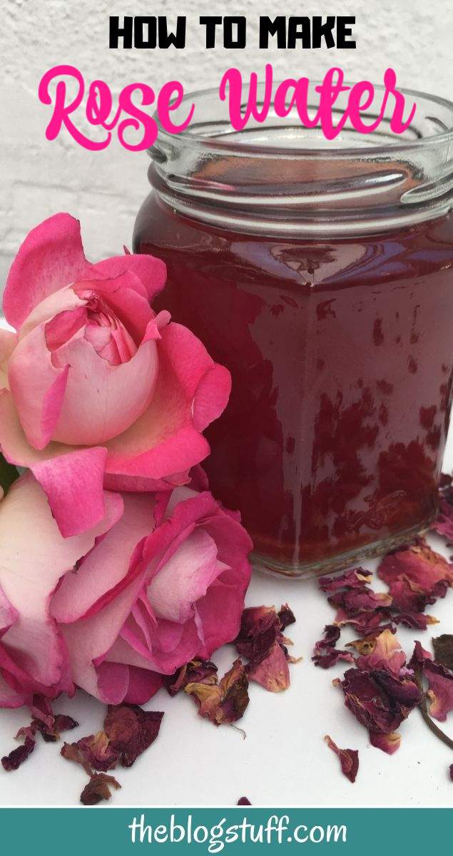 homemade rose water