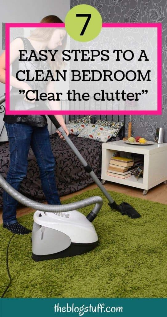 Tips for cleaning a messy bedroom