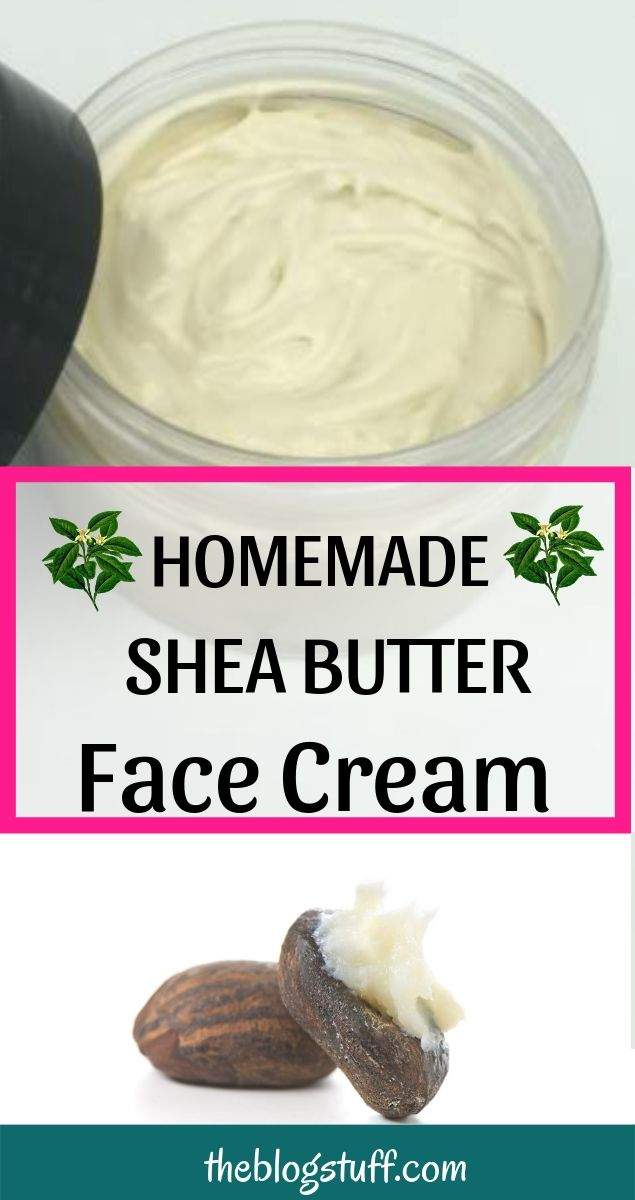 shea butter face cream recipe