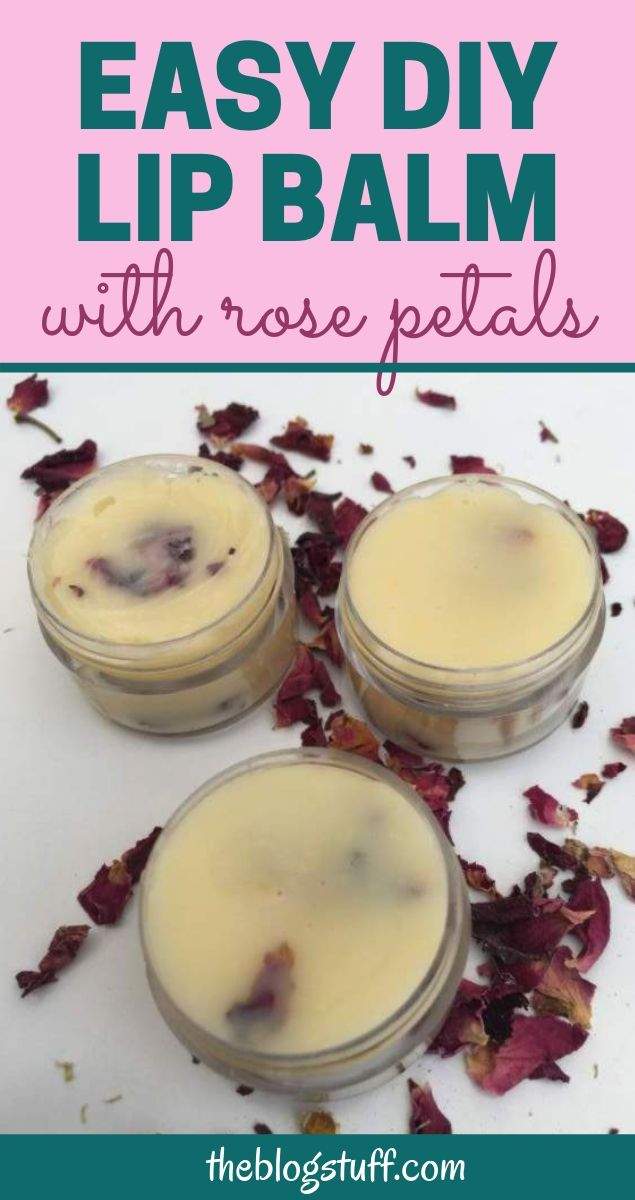 homemade lip balm beeswax