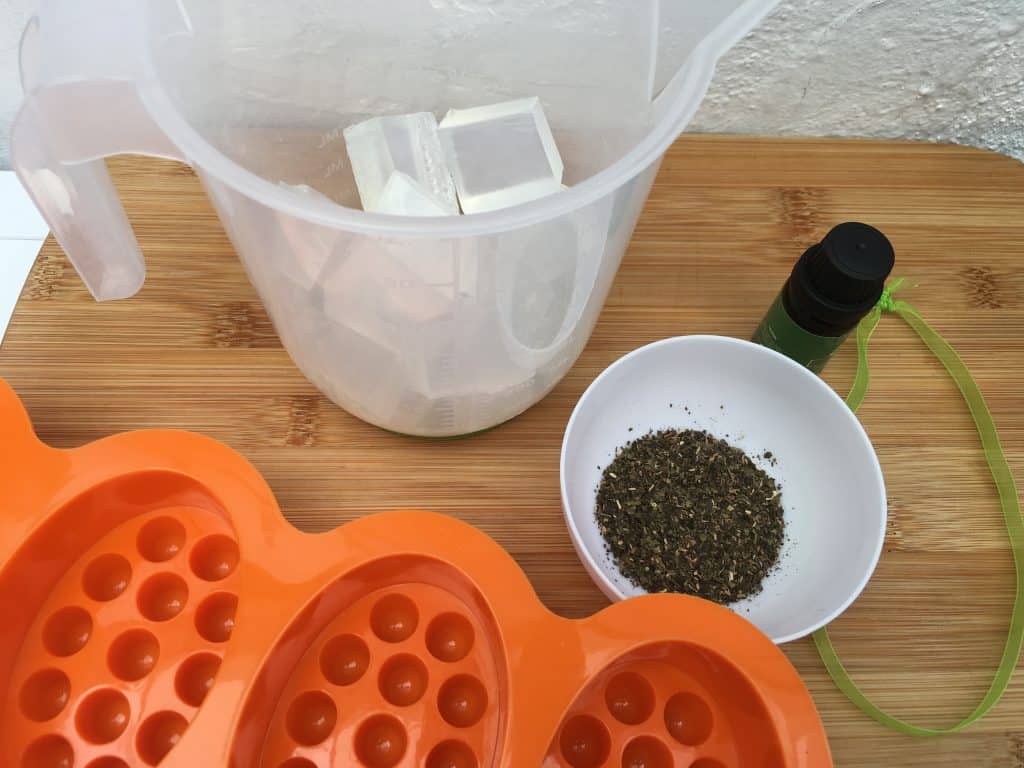 Exfoliant green tea soap ingredients