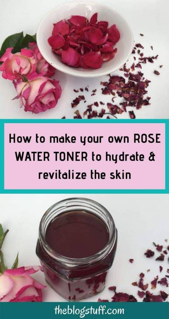 DIY rose water recipe