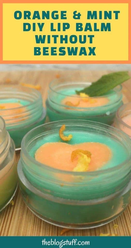 DIY lip balm without beeswax