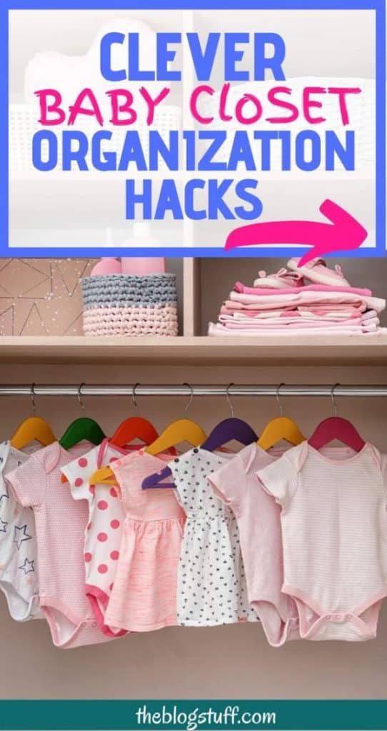 Baby closet organization solutions