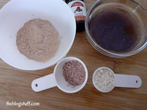 Rose clay mask ingredients