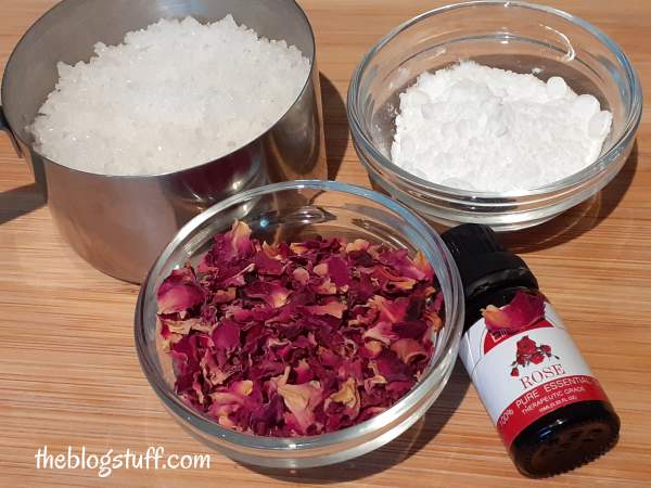 Rose bath salts ingredients