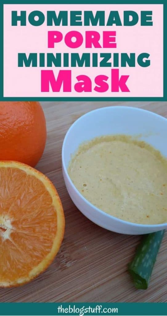 homemade minimizing pore mask