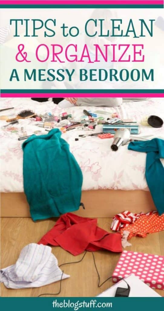 Bedroom cleaning and organization ideas