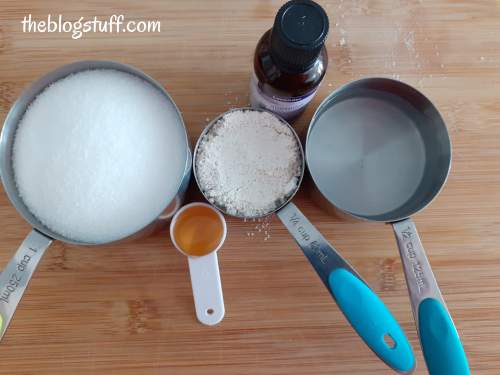 Oatmeal scrub ingredients