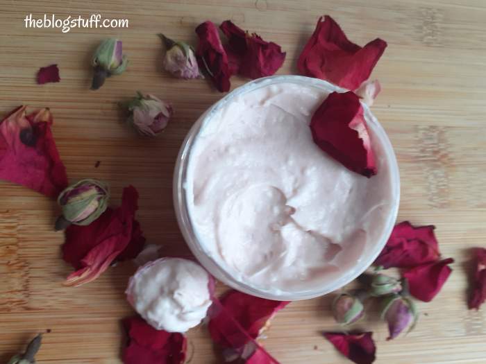 Homemade rose water face cream recipe