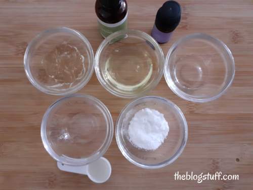 homemade aloe vera cream ingredients