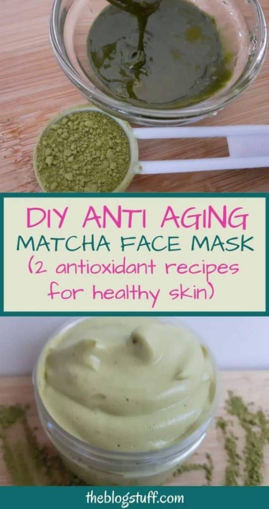 homemade matcha face mask recipe