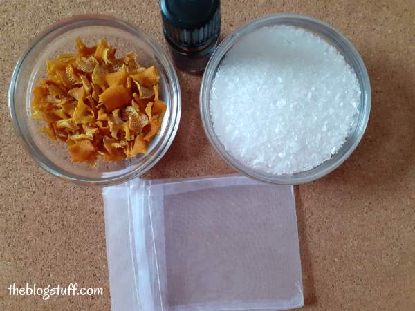 how to make diy freshener sachets