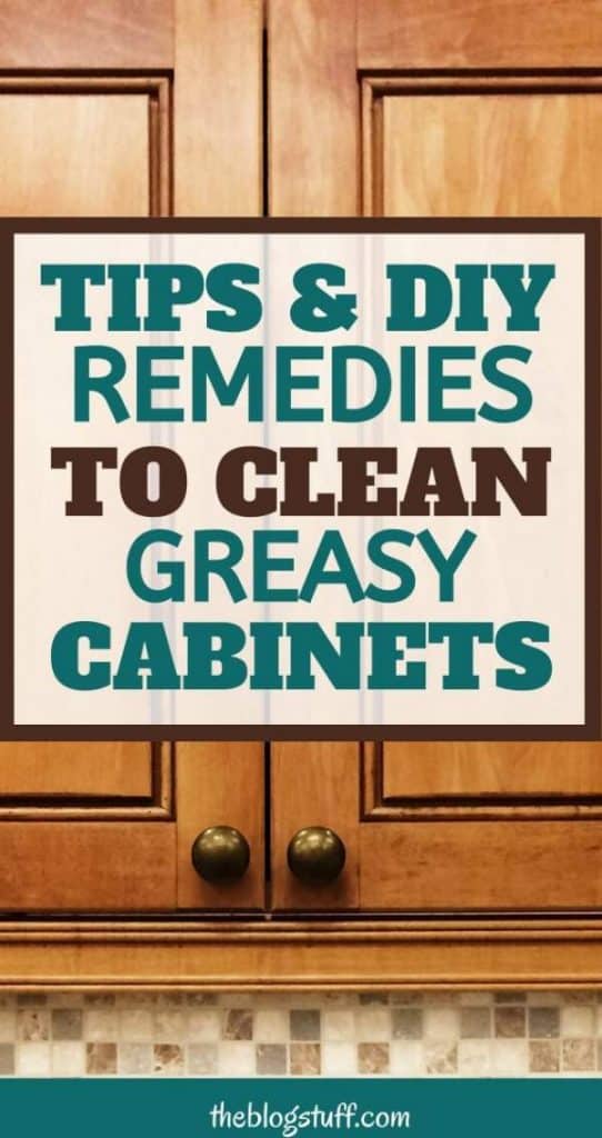 Kitchen cabinets cleaning tips