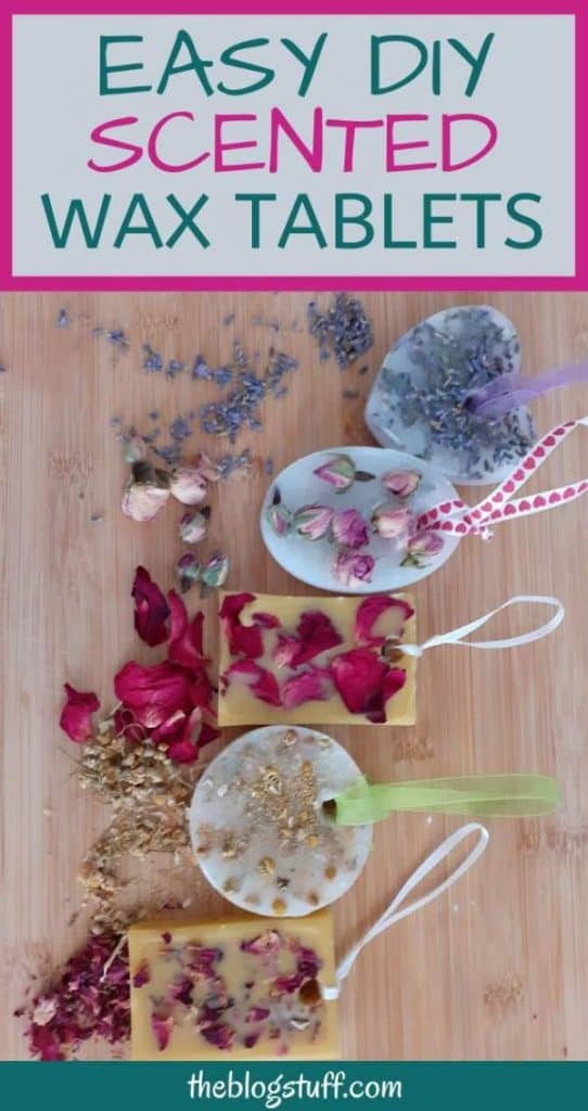 DIY scented wax tablets