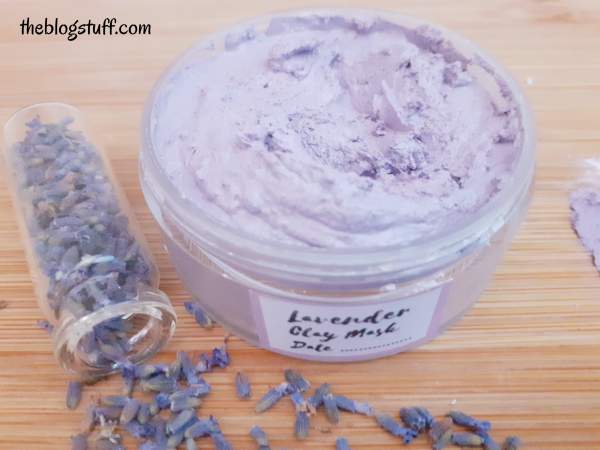 Homemade lavender clay face mask recipe