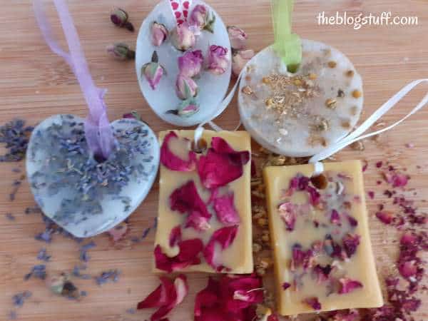 homemade scented wax bars