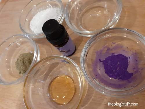 Lavender clay mask ingredients