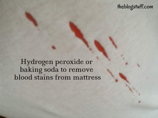 How to clean a bloody mattress