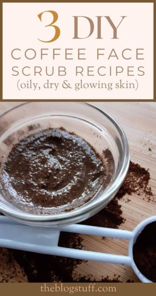 diy face coffee scrub