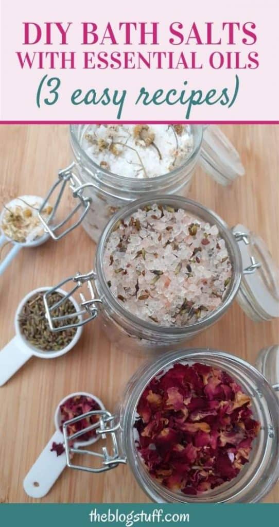 homemade bath salts