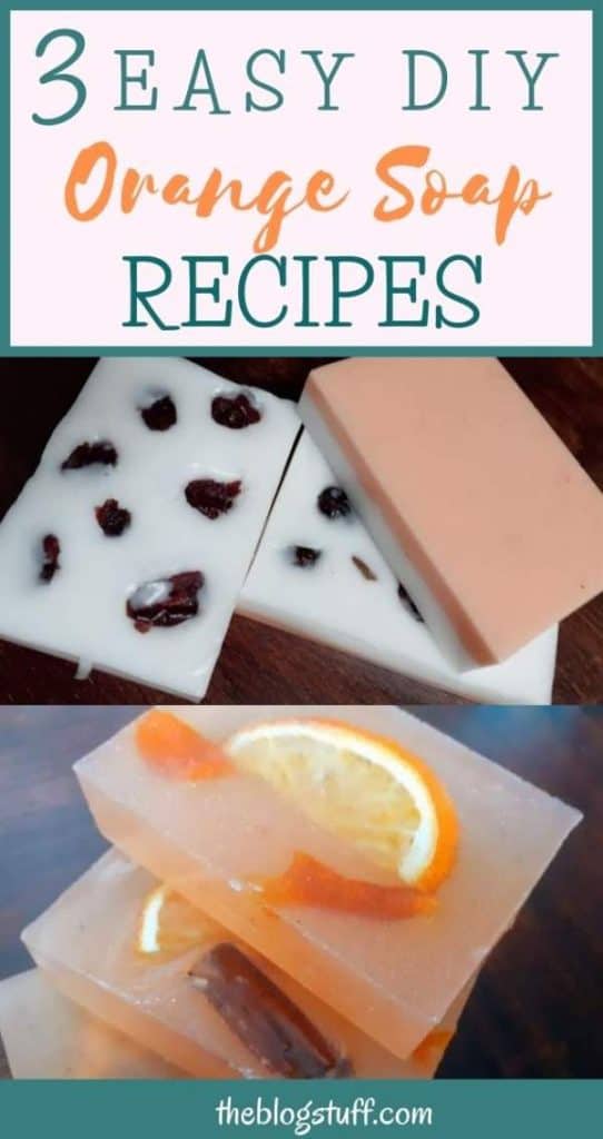 Homemade orange soap recipe