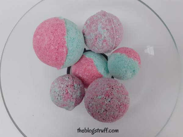 diy bath bombs christmas