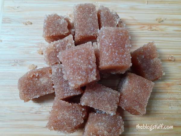 diy christmas sugar scrub cubes