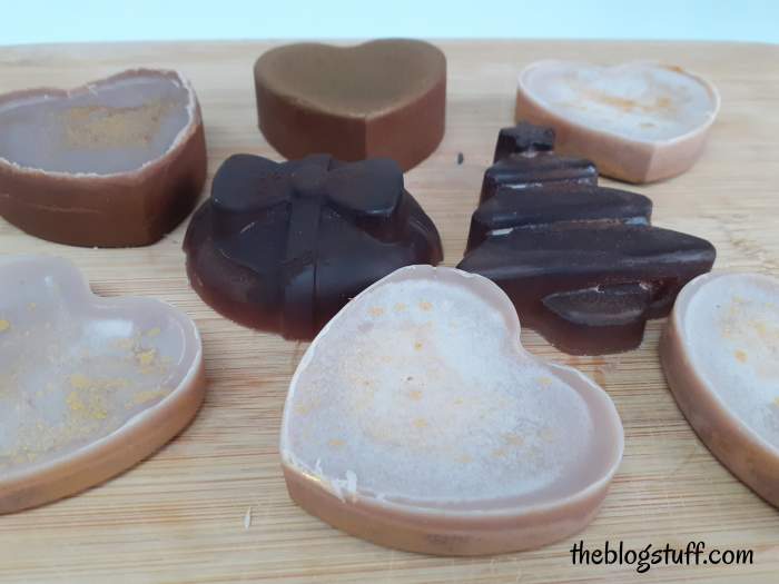 homemade chocolate lotion bars 1