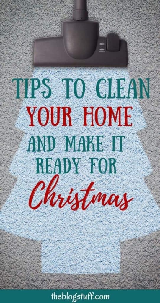 Tips to clean your home for Christmas