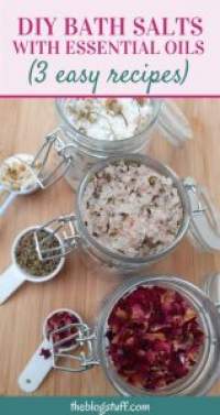 homemade bath salts