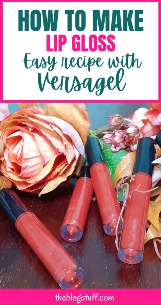 How to make lip gloss with versagel