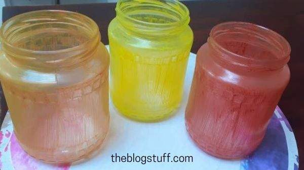 diy painting mason jars