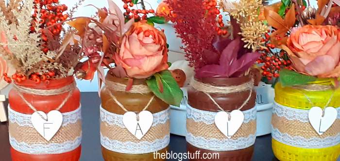 painted mason jars diy