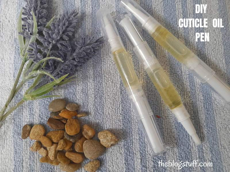 DIY nail oil pens