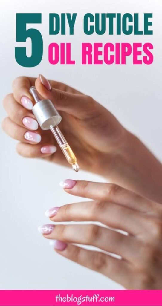 DIY cuticle oil