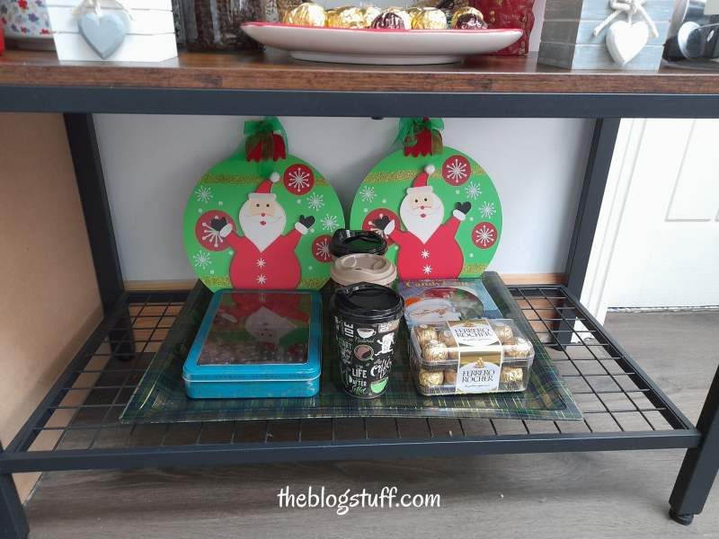 Coffee bar kitchen decor  for Christmas