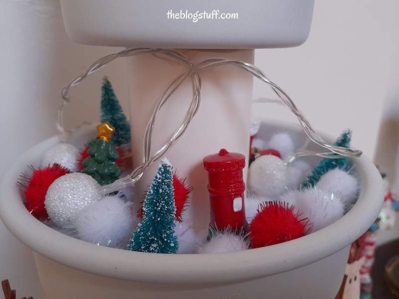 DIY Christmas tray decor 