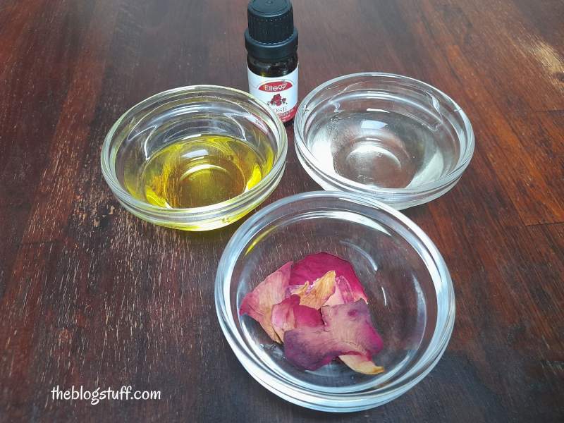 Homemade cuticle oil ingredients