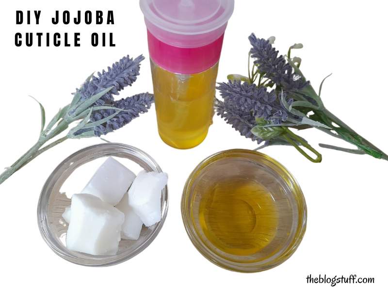 DIY cuticle oil jojoba