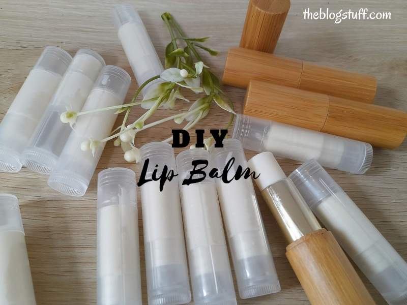 DIY chapstick with beeswax