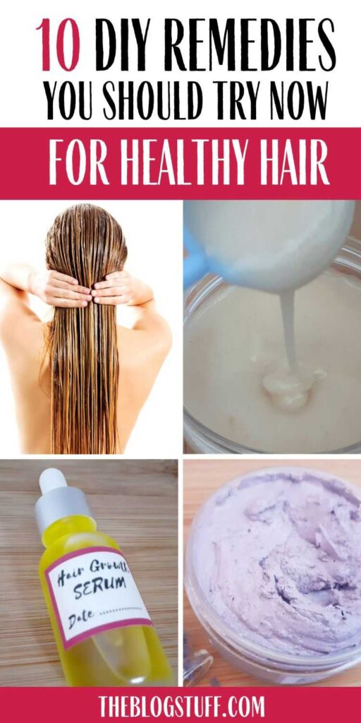 A collection of DIY hair care recipes