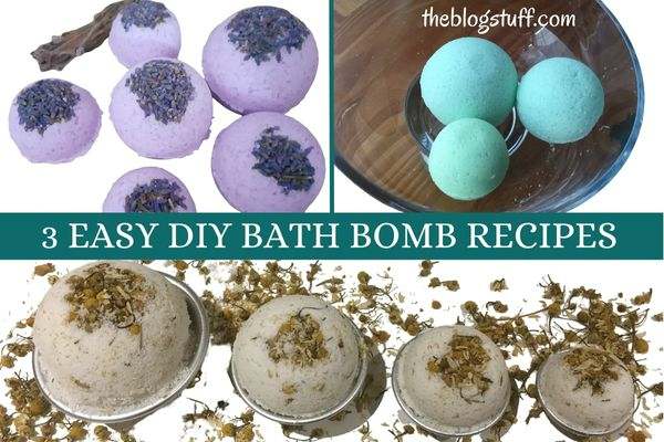 diy essential oil bath bombs