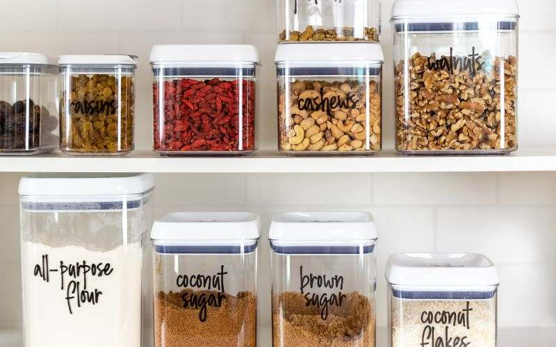 Organize your pantry before Christmas